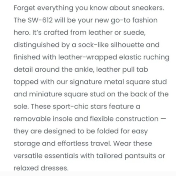 Stuart Weitzman SW 612 Sneaker Black Suede - Picture 4 of 4